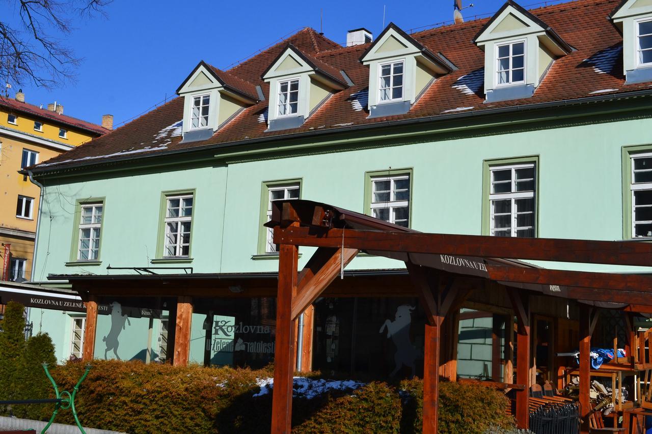 Hotel Zelena Ratolest Czeskie Budziejowice Zewnętrze zdjęcie