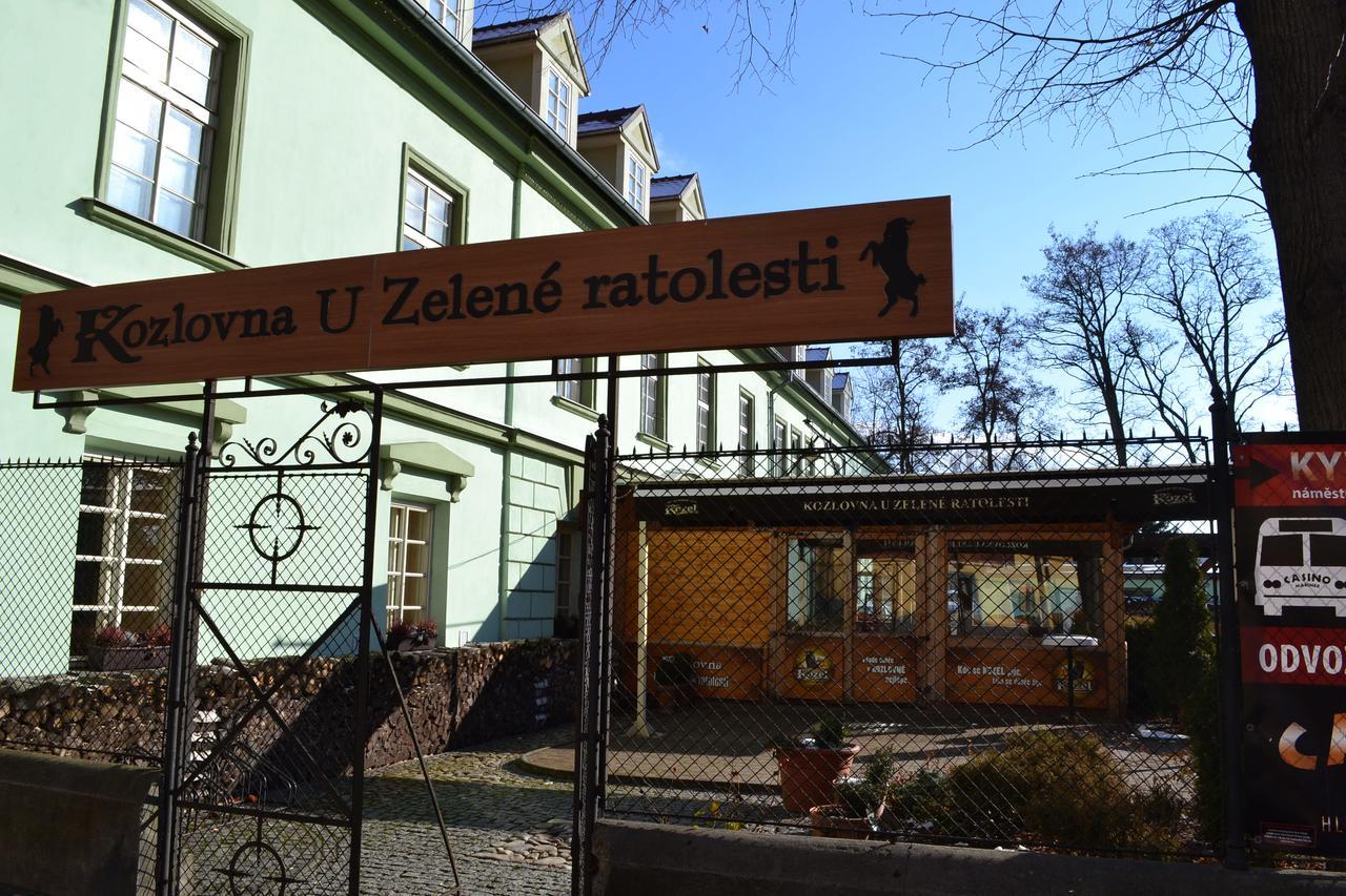 Hotel Zelena Ratolest Czeskie Budziejowice Zewnętrze zdjęcie